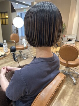 ヘアポケット スタイル店(HAIR POCKET) ミニボブプレイングカラー