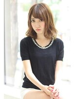 リーフ 新松戸(LeaF)&nbsp;色っぽふんわりミディ☆人気のシースルーバング