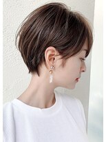 エル 横浜(eL)&nbsp;デザインカラー グランマッシュ フェイスフレーミング暗めカラー