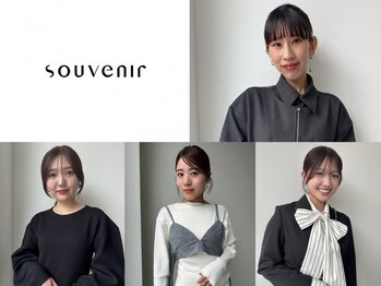スヴニール(souvenir)の写真/【女性スタイリスト多数在籍】細やかな気配りやトレンド感にも強く髪のお悩みやスタイルのご相談もしやすい