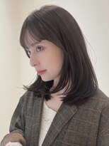 ニール シトロン 名古屋 伏見 丸の内(NEELU citron)&nbsp;【neel"_hachi】重めレイヤーミディアム