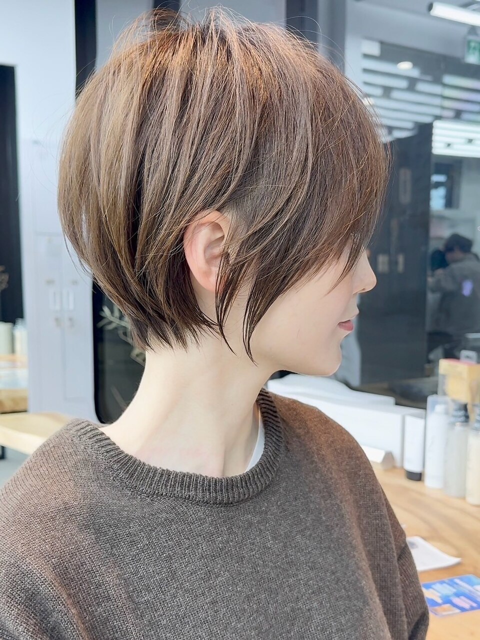 ひとみ マリブ ショート ブロンドグラデーションカラー ひとみ マリブ
