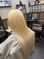 ディー エメ(D-aimer-)&nbsp;抜きっぱなしブリーチヘア×ロングエクステ