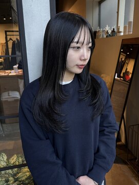 オリ(oli) ブルーブラック×ザクザクレイヤー