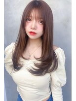 クオン(Cuon)&nbsp;セミロング×ナチュラルレイヤー