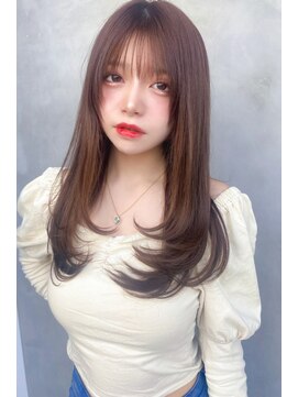 クオン(Cuon) セミロング×ナチュラルレイヤー