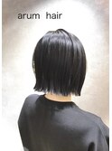 タイトボブ　　/横浜/元町/ボブ/ヘッドスパ/髪質改善/白髪ぼかし