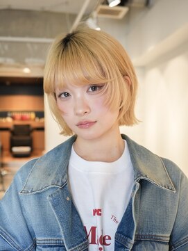 ラヴィズム 長岡店(LUVISM) 韓国/顔周りレイヤー/ダブルカラー/ベージュ/前髪新潟長岡宮関