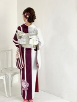 バサラ 横浜駅前店(VASARA)&nbsp;横浜/着物ヘア/アップスタイル/アレンジスタイル/水引アレンジ