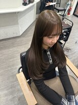 ココット 京橋店(cocotte)&nbsp;艶髪オリーブベージュand低めレイヤー