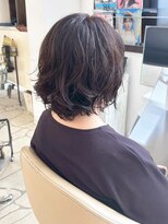 ナオシ 田原台店(nao c)&nbsp;大人可愛いひし形ショートウルフ【四條畷市】