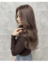 ロア 江坂(LOA) 韓国風くびれロング/大阪吹田江坂/シアーグレージュ