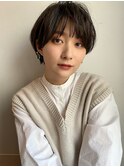 ゆるふわ丸みショート【藤枝】