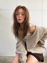 リト 四条 烏丸(riTo)&nbsp;レイヤーカット透明感パーマ秋ブラウンカラー韓国髪質改善暗め