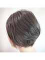 エメ バイ ヘアーポケット(aimer by hair pocket) 後頭部に丸みのあるアゴラインのグラデーションボブ