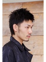 ナナナ パレナ 大津膳所店(nanana parena) 刈り上げツーブロックスパイキーショート【nanana parena】