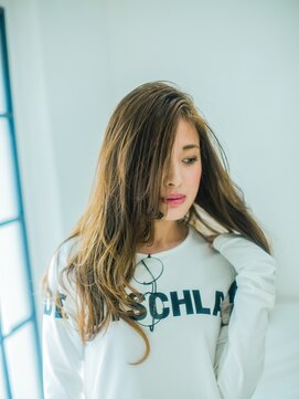 美容室 リズヘアー 稲毛店(Riz hair) メルトカラーで作るゆるふわロング【稲毛】