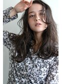 Bouncy perm × ash beige 【フェザーロング】#2