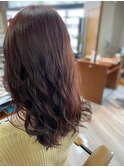 ブラウン×ピンク
