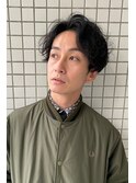 ランダムパーマ　サイドグラデーション＜広尾/恵比寿＞