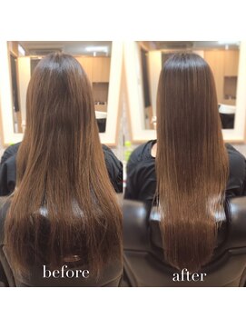 リアン(Lien) 『髪質改善』ストレートエステ（縮毛矯正）（リタッチ可）