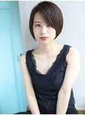 天神【BIRTH】マロンベージュ×ナチュラルショート