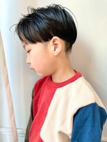 ヒビヲ(HIBIO)&nbsp;ツイストスパイラルパーマツーブロックメンズマッシュメンズヘア