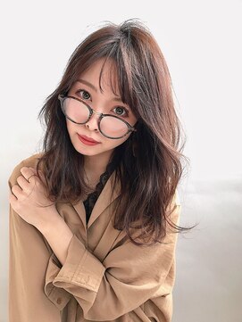 ロンドローズ 名古屋(Lond damaskRose) 津田 稜也 くびれヘア メルティカラー レイヤー マッシュ 大人