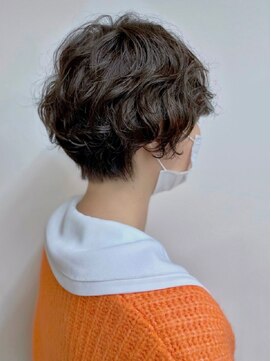 ベルクープス 天王寺店(Belle Coupes) 【BelleCoupes】平田澄香 ショートヘア パーマ 濡れ髪