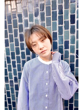 パーク(PERK) PERK 【パーク】センターパートショートボブ