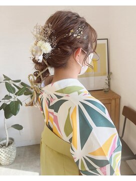 ブランココ(BlanCoCo) 紐アレンジヘアセット