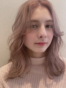マイラグーン(MY LAGOON) 髪質改善・韓国・ショート・ベージュハイライトインナーカラー