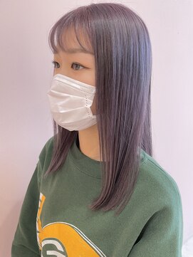 ニューヨーク ニューヨーク 河原町オーパ店(NYNY) ＊ラベンダーグレージュハイトーンカラー透明感カラー