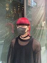 インク 渋谷(INK.)&nbsp;レッド×ブラックエンドカラー