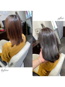 ムーブ(Moob) ベージュカラーにくすみ感カラー配合　こなれ感アップ【別府】