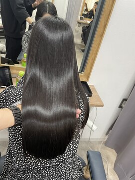 ミント 鳳(Mint.) 20代 30代 40代 髪質改善ストレート 前髪2Wayバング 横顔美人