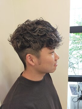 リーフ ヘア 上田美容研究所(Lief hair) ハイライトスペインカール