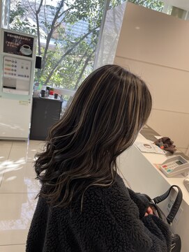 ケンジ 洋光台(KENJE) コントラストグレージュハイライト