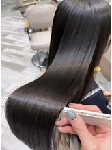 手強い癖毛の方はプレミアムストレート→髪質改善トリートメントがおすすめ[長野駅前/縮毛矯正/髪質改善]