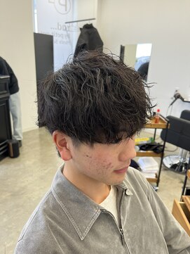 ラッドバイプティパ(rad...by petit-pas) *波巻きスパイラルパーマ/マッシュウルフ/メンズ/水戸/学割*