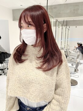 レイズ 立川(RAYS) 【RAYS×金本】レイヤーカット・ローズピンク