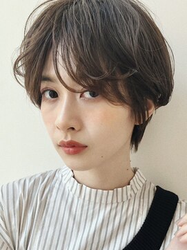 ノイ(noi) 顔周りレイヤーカットグレージュカラーくびれボブショートカット