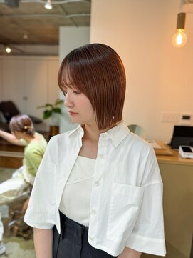 サロン シー(salon sea) salon sea 奥村　ぱつっとボブ
