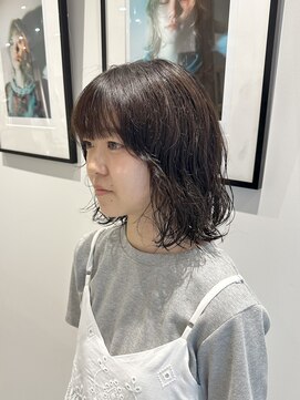 シアン 矢場町店(CYAN.) ゆるっとパーマをかけたい方!ニュアンスボブパーマ
