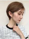 丸みショート/くびれヘア/大人ショート[横浜駅]