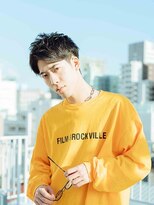 アゲート(Agate)&nbsp;【錦糸町美容院Agate】アッシュブラック×ツーブロック刈り上げk