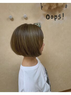 ヘアーメイク ウープス(hair make Oops!) まるみボブ
