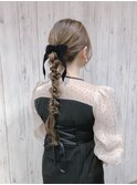 【JLB・yuko】編みポニー