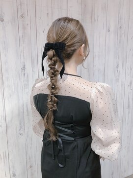 ジェイエルビー(JLB) 【JLB・yuko】編みポニー