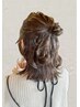 【アキホ:期間限定】カット＋カラー＋お仕上げ簡単アレンジ　19250→12900